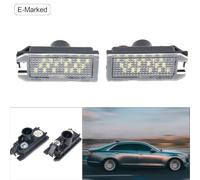 2x Éclairage Plaque Immatriculation LED pour Jeep pour Grand pour cherokee 2014-2020 6000K pour canbus Erreur Installation pour facile Étanche IP67 Longue Durée de Vie