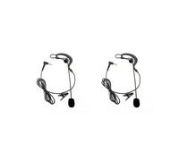 2X Écouteur D'Interphone pour Arbitre de Football, Juge, Arbitre, Arbitre Cycliste, Conférence, Compatible V6 et V4