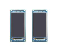 2X Écran D'Affichage TFT IPS Plein Angle de 1,9 Pouces, Module D'Affichage Couleur LCD, Port Série SPI, Haute Définition 170 X 320 ST7789