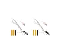 2X Éliminateurs de Piles AAA Virtual Eliminators Alimentés par USB pour Lumières D'Arbre de Noël, Lumières LED, Décoration de Remplacement 1-1