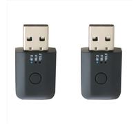 2x Émetteur-récepteur Bluetooth 5.1 FM pour voiture, kit mains libres mini USB Bluetooth pour voiture, adaptateur audio sans fil pour voiture