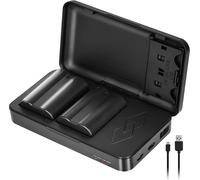 2X EN-EL15B Batterie et Chargeur de Batterie EN-EL15a pour Batterie Nikon D7500, Batterie D750, Z6, Z7, D500, D600, D610, D810, D800, D800E, D710E, D850, D7000, D7100, D7200