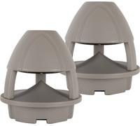 McGrey WPL-660GY BT 360° Enceintes Extérieures Bluetooth Paire Gris