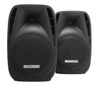 2x Enceintes Haut-Parleurs Moniteurs Professionnel DJ PA Scene Passive 600W Set