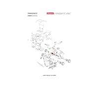 2x engrenage différentiel extérieur/2x entraînement de l'arbre moteur/2x roulements à billes/2x vis - Profi RC