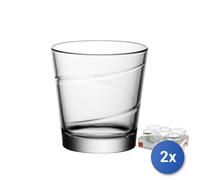 2X Ensemble De 6 Verres En Verre Archimède Cl 24 Transparent Bormioli Rocco