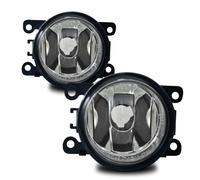 2x Ensemble Phares Anti-brouillard en Verre Transparent Halogène JOM Plug & Play