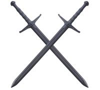 2X Epees de Frappe Medieval Polypropylene Entrainement Combat E504-PP Repliksword