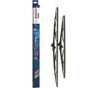 Bosch Balais d'Essuie-Glace Plats Conventionnel Twin 601, Longueur: 575mm/400mm - 1 Paire de Balais avant