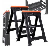 2X Établi Pliable Avec Etagère Pliable Charge Max 170KG Support Ensemble