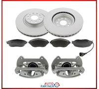 2x Étrier de frein pour VW Golf 7 Gti Performance 340mm Disques de Frein Charbon