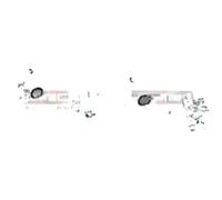 2x Étriers de frein KAMOKA ARRIÈRE G+D pour FIAT, OPEL, ABARTH GRANDE PUNTO I