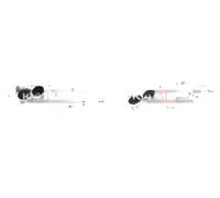 2x Étriers de frein KAMOKA AVANT G+D pour JEEP GRAND CHEROKEE III, COMMANDER