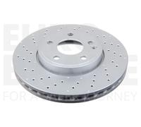 2x EUROBRAKE Disque De Frein Ventilé Ø295Mm Pour Mercedes-Benz B-Klasse W246