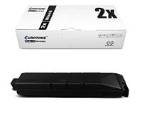 2X Eurotone Toner pour Kyocera TASKalfa 3050 3051 3252 3550 3551 Wie 1T02LK0NL0 Noir