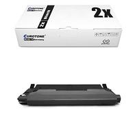 2X Eurotone Toner pour Samsung CLX 3180 3185 Wie CLT-K4072S K4072S Noir