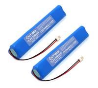 2X Exmate NI-MH 10,8 V 3500mAh Batterie de rechange pour volet roulant Velux 946930 846933 946933 avec câble et connecteur, Batterie de remplacement pour volets roulants solaires SSL, moteur de volet