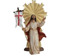 2x FADEDA Figurines de la Passion : Résurrection / hauteur:5 cm / peintes à la main / figurines de crèche détaillées - Noël Table Décoration Accessoires de crèche