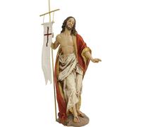 2x FADEDA Jésus Résurrection / hauteur:30 cm / peint à la main / figurines de crèche détaillées - Noël Table Décoration Accessoires de crèche