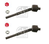 2x Febi 30037 Barre D'Accouplement Rotule Axiale Kit Avant les Deux Côtés pour