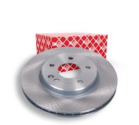 2x FEBI BILSTEIN 08129 Disque de frein Avant 284mm