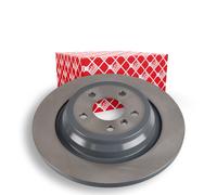 2x FEBI BILSTEIN 107715 Disque de frein Arrière 325mm