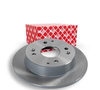 2x FEBI BILSTEIN 10773 Disque de frein Arrière pour HONDA ACCORD IV (CB) 260mm