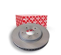 2x FEBI BILSTEIN 108686 Disque de frein Avant pour NISSAN NV200 / Evalia Bus