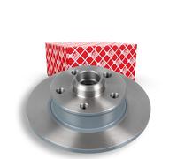 2x FEBI BILSTEIN 11394 Disque de frein Arrière pour VW GOLF III (1H1) 226mm