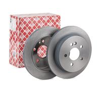 2x FEBI BILSTEIN 21923 Disque de frein Arrière 285mm