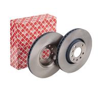2x FEBI BILSTEIN 23559 Disque de frein Avant pour OPEL Corsa D Schrägheck (S07)