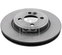 2x FEBI BILSTEIN 43858 Disque de frein Avant 276mm