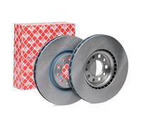 2x FEBI BILSTEIN 44036 Disque de frein Avant pour FIAT 500X (334) 305mm