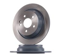 2x FEBI BILSTEIN Disque de frein Arrière 296mm 24077