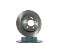 2x FEBI BILSTEIN Disque de frein Arrière convient pour MERCEDES-BENZ 278mm 04629