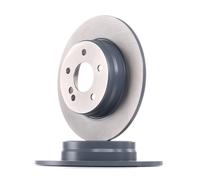 2x FEBI BILSTEIN Disque de frein Arrière convient pour MERCEDES-BENZ 290mm 04628