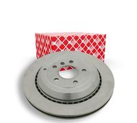 2x FEBI BILSTEIN Disque de frein Arrière convient pour MERCEDES-BENZ GL (X164)