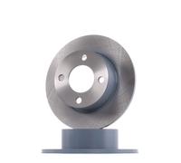 2x FEBI BILSTEIN Disque de frein Arrière pour AUDI 80 B4 Berline (8C2) 245mm