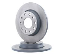 2x FEBI BILSTEIN Disque de frein Arrière pour AUDI A4 B7 Avant (8ED) 255mm 22052