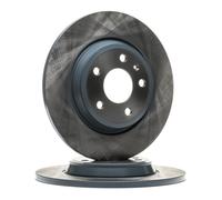 2x FEBI BILSTEIN Disque de frein Arrière pour AUDI A4 B8 Avant (8K5) Q5 (8RB)