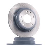 2x FEBI BILSTEIN Disque de frein Arrière pour BMW 5 Berline (E34) 300mm 04176