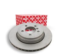2x FEBI BILSTEIN Disque de frein Arrière pour BMW 7 (E65, E66, E67) 324mm 31724
