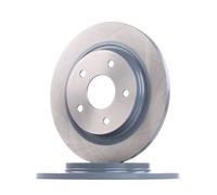 2x FEBI BILSTEIN Disque de frein Arrière pour FIAT Freemont (345) 305mm 43900