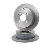 2x FEBI BILSTEIN Disque de frein Arrière pour HYUNDAI i20 (PB, PBT) 262mm 31361