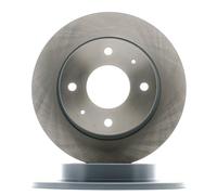 2x FEBI BILSTEIN Disque de frein Arrière pour MITSUBISHI COLT VI (Z3A, Z2A)