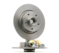 2x FEBI BILSTEIN Disque de frein Arrière pour RENAULT Scénic III (JZ0/1) 274mm