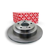 2x FEBI BILSTEIN Disque de frein Arrière pour SUBARU IMPREZA Break (GG) 266mm