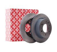 2x FEBI BILSTEIN Disque de frein Arrière pour VW Crafter 30-50 Van (2E) 298mm