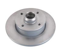 2x FEBI BILSTEIN Disque de frein Arrière pour VW Golf II 3/5 portes (19E, 1G1)