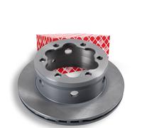 2x FEBI BILSTEIN Disque de frein Arrière pour VW LT 28-46 II Van (2DA, 2DD, 2DH)